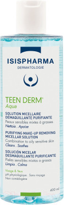 Мицеллярная вода Isis Pharma Teen Derm Aqua Для комбинированной и жирной кожи - фото 1 - id-p222644620