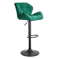 Кресло BERLIN, (зеленый велюр/черный) AksHome