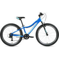 Велосипед Forward Jade 24 1.0 2022 (синий/бирюзовый) - фото 1 - id-p222644268