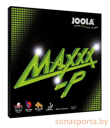 Накладки для ракеток настольного тенниса JOOLA Накладка для ракеток RUBBER MAXXX-P RED, фото 2