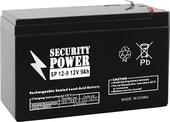Аккумулятор Security Power SP 12-9 (12V / 9Ah) - фото 1 - id-p222650154