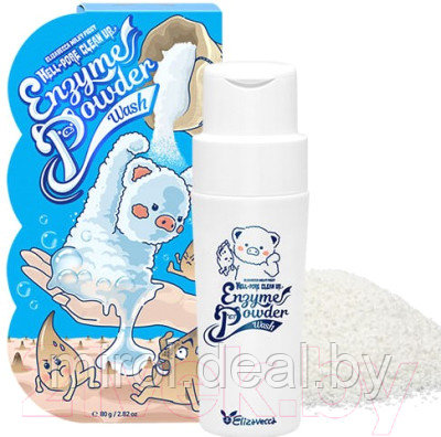 Пудра для умывания Elizavecca Milky Piggy Hell-Pore Clean Up Enzyme Powder Wash - фото 2 - id-p222650166