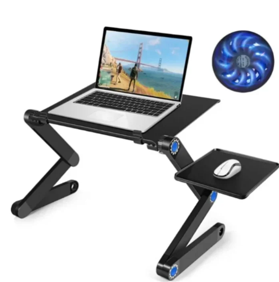 Складной cтолик трансформер для ноутбука с охлаждением Multifunctional Laptop Table Т8 - фото 3 - id-p222650731