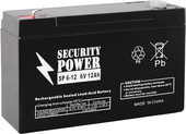 Аккумулятор Security Power SP 6-12 (6V / 12Ah) - фото 1 - id-p222654961