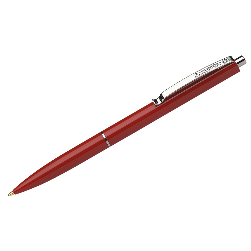 Ручка шариковая автоматическая Schneider "K15" синяя, 1,0мм, корпус красный, ш/к 130822 - фото 1 - id-p222645486