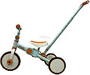 Беговел-велосипед Bubago Flint BG-FP-109-5 (песочный/голубой) с ручкой, фото 3