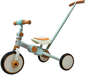 Беговел-велосипед Bubago Flint BG-FP-109-5 (песочный/голубой) с ручкой