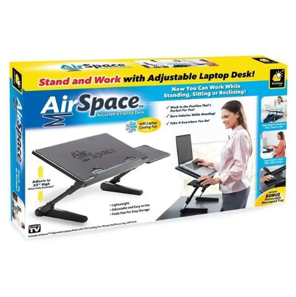 Столик-трансформер для ноутбука Air Space Laptop Desk - фото 6 - id-p222663101