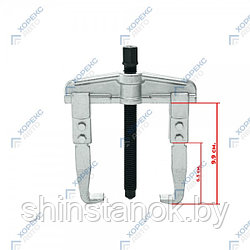 Съемник подшипников на 2 захвата 4", арт. HZ 25.1.159S