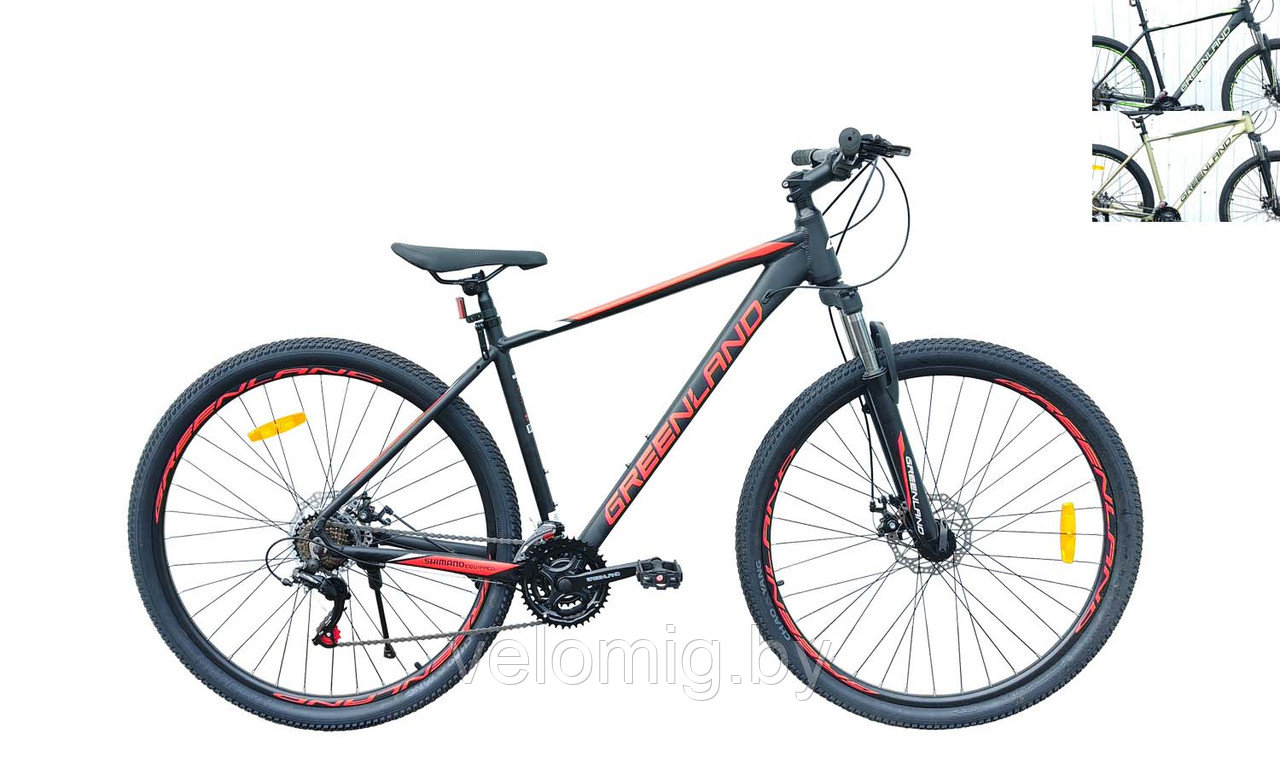Горный Велосипед GREENLAND DISCOVERY 1.0 29"(2024) - фото 1 - id-p64060431
