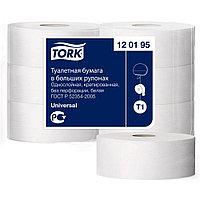 Бумага туалетная TORK Universal Т1 в больших рулонах, 525 м (120195)