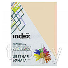 Бумага цветная Index Color, А4, 80г/м2, 100л, песочный (16)