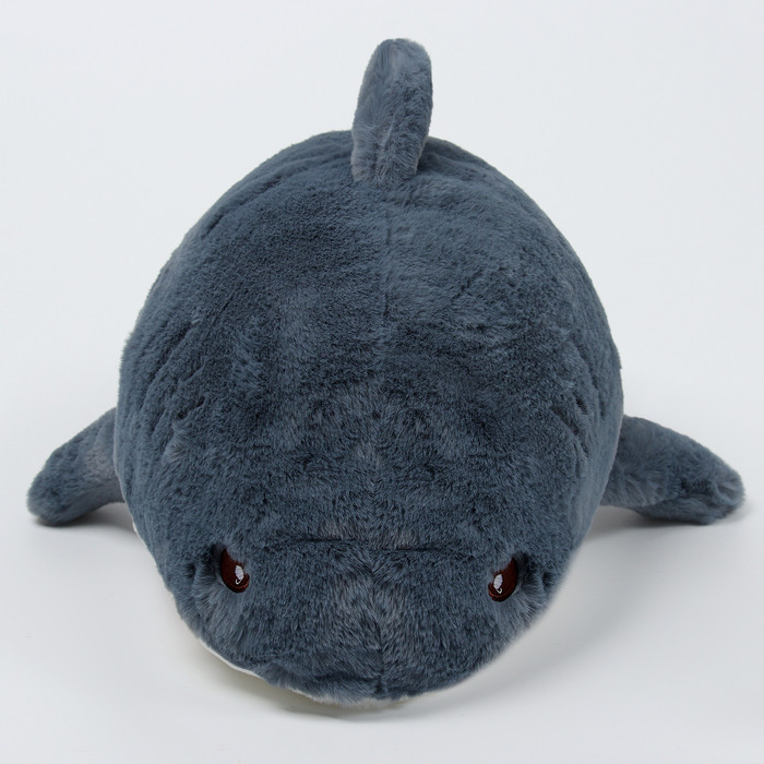 Мягкая игрушка "Кот" в костюме акулы, 48 см, цвет черный - фото 5 - id-p222671634