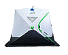 Палатка зимняя Куб Bison Prime (240х240х210),(DM-19-A)  бело/зеленая, арт. 447855, фото 2