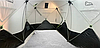 Палатка зимняя Bison Nordex Двойной Куб (420х200х230), (DM-28) бело/зеленая, арт. 447857, фото 3