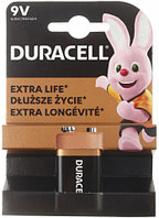 Батарейка щелочная Duracell Extra Life 6LR61, 9V, тип «Крона»