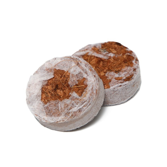 Таблетки кокосовые, d = 3,5 см, с оболочкой, набор 6 шт., Greengo - фото 2 - id-p222673574