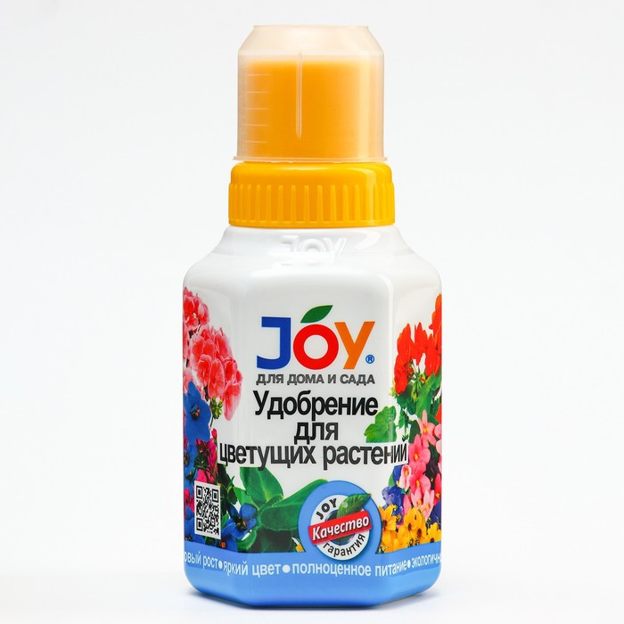 Жидкое удобрение JOY, Для цветущих растений, 250 мл - фото 3 - id-p222674068