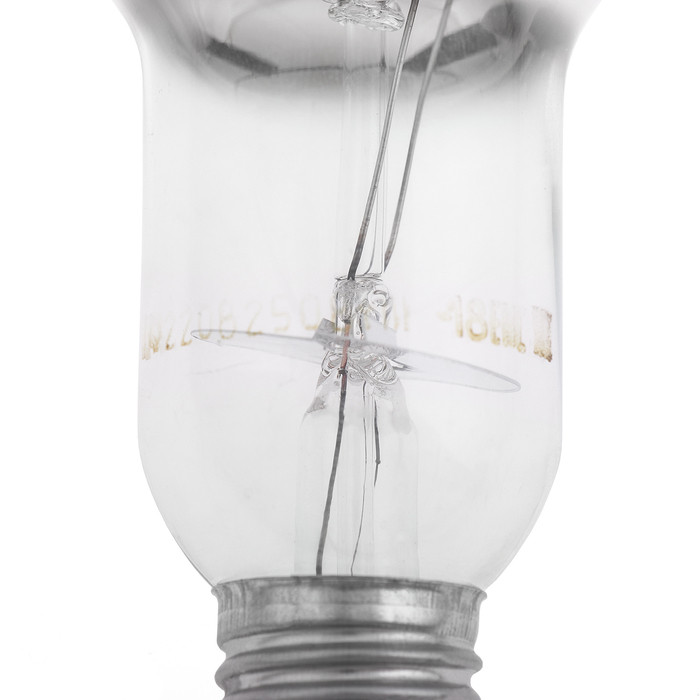Лампа инфракрасная, 250 Вт, Е 27, 220В, длина волны 1100-1150 нм, белая колба - фото 3 - id-p222673739