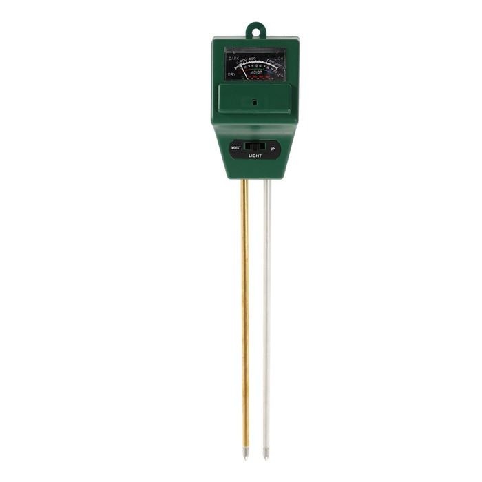Прибор для измерения Luazon, влажность/pH/кислотность почвы, зеленый - фото 1 - id-p222673764