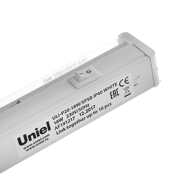 Фитосветильник светодиодный Uniel, 18 Вт, 560 мм, IP40, 230 В, спектр для рассады, с выкл. - фото 5 - id-p222673805