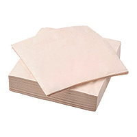IKEA/  ФАНТАСТИСК салфетка бумажная, 40x40 см, бледно-розовый 50шт