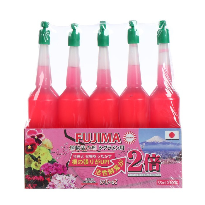 Удобрение Японское FUJIMA для цветущих (активация цветения), розовый, 35 мл, 10 шт. - фото 2 - id-p222674548