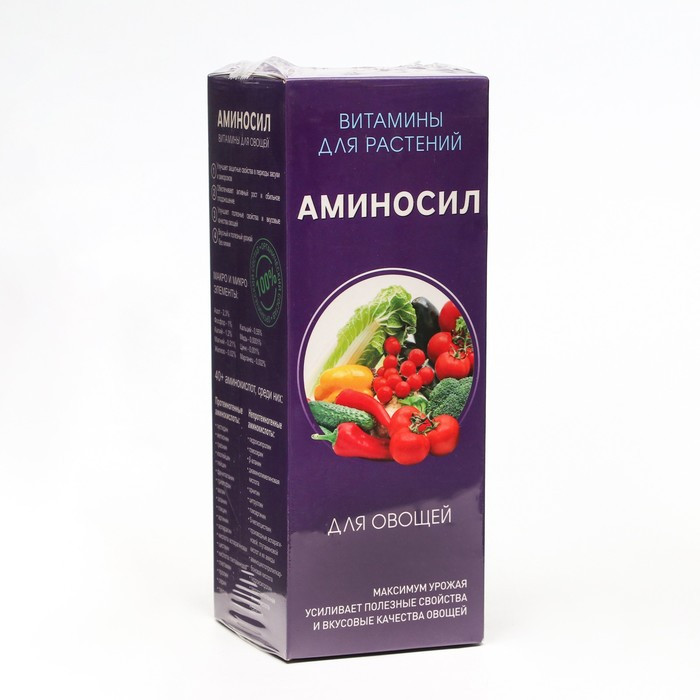 Удобрение жидкое Аминосил для овощей, 500 мл - фото 1 - id-p222674585