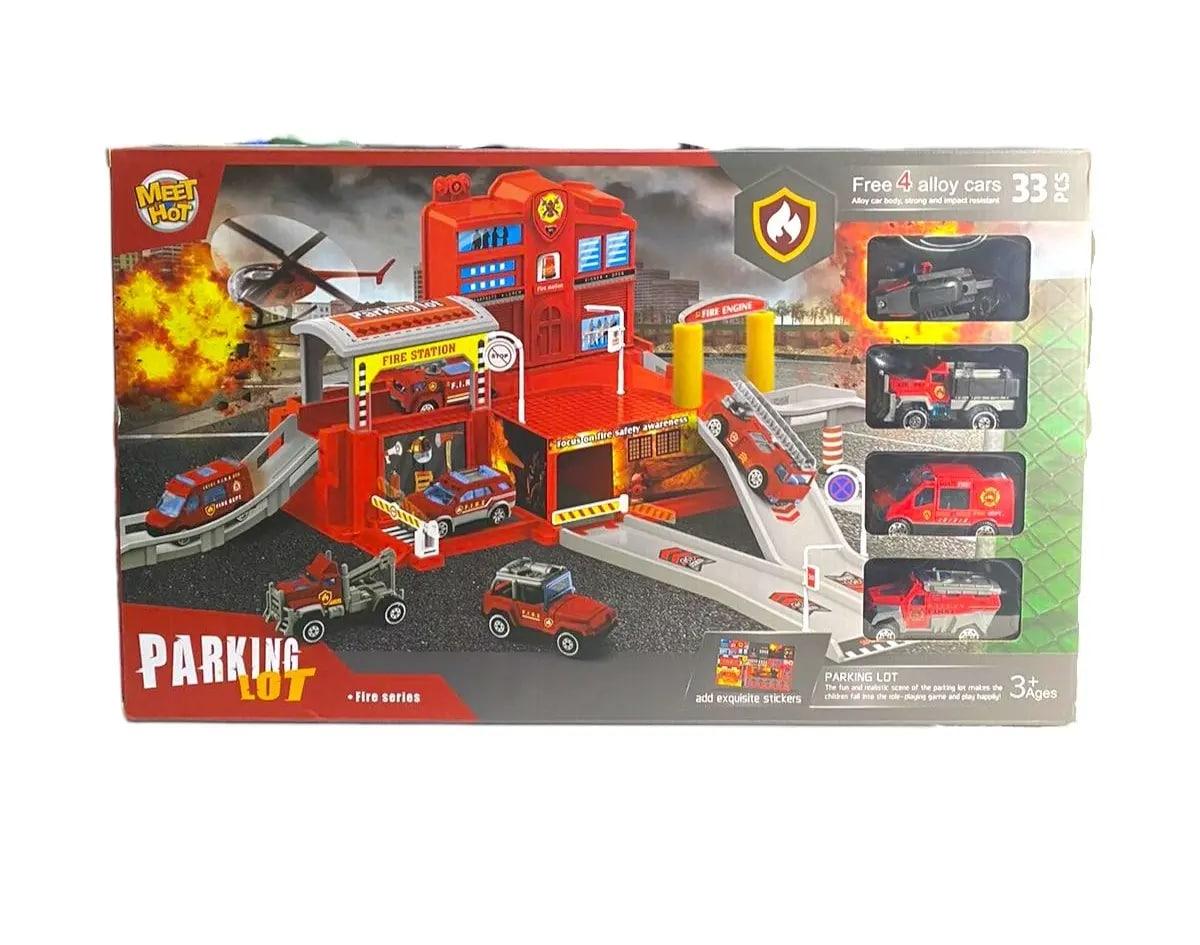 Игровой набор "Паркинг. Пожарная станция" - фото 1 - id-p222675255