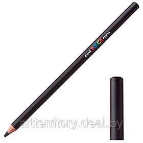 Карандаш цветной Mitsubishi Pencil POSCA (черный)