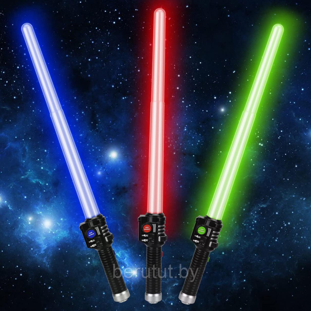 Световой меч джедая со звуком Lasersword "Star Wars" - фото 1 - id-p222675990