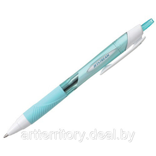 Ручка шариковая автоматическая Mitsubishi Pencil JETSTREAM SPORT SXN-155S, 0.5 мм. (SKY BLUE) - фото 1 - id-p222675470