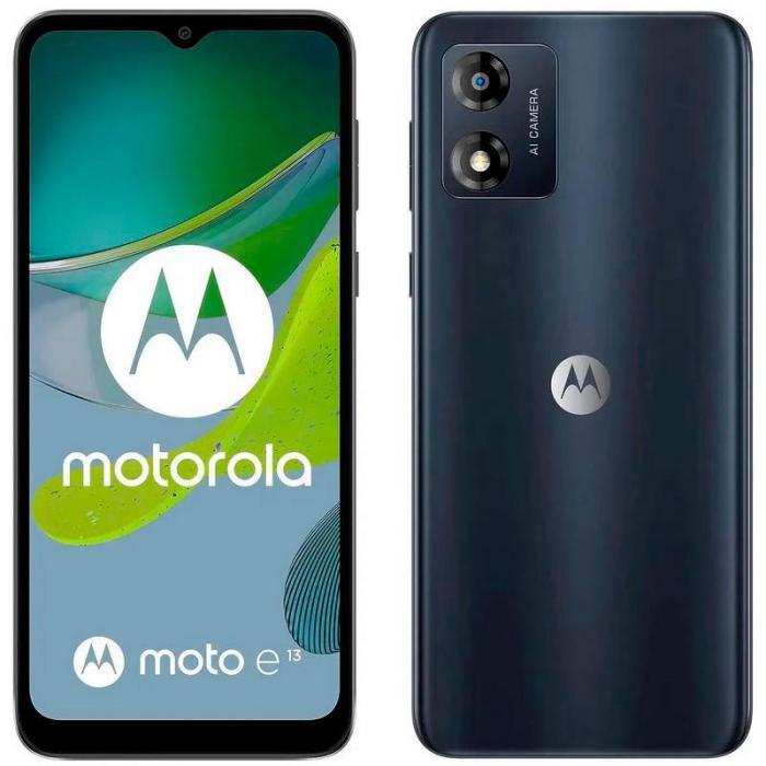 Сотовый телефон Motorola Moto E13 XT2345-3 2/64Gb Black - фото 1 - id-p222675700