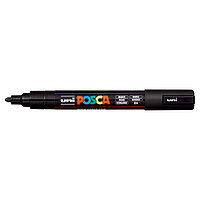 Маркер на водной основе Mitsubishi Pencil POSCA, 1.8-2.5мм. (пулевидный наконечник) (Черный)