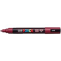 Маркер на водной основе Mitsubishi Pencil POSCA, 1.8-2.5мм. (пулевидный наконечник) (винный красный)