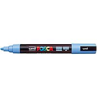 Маркер на водной основе Mitsubishi Pencil POSCA, 1.8-2.5мм. (пулевидный наконечник) (небесно-синий)