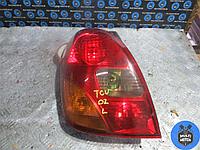 Фонарь задний левый TOYOTA Corolla Verso (2001-2008) 2.0 D-4D 2002 г.