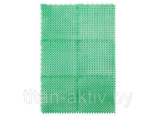 Коврик придверный, 43х64 см, ""Травка"", зелёный, PERFECTO LINEA