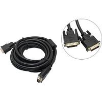 Кабель VCOM VDV6300-5M DVI-DVI Dual Link (25M-25M), 5m, 2 фильтра