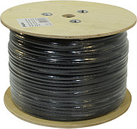 Кабель ExeGate UTP4-C5e-CU-S24-SW-OUT-PE-BK-305 UTP 4 пары кат.5e медь, 24AWG, внешн., с тросом, катушка 305м,