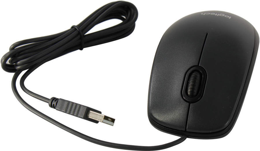 Манипулятор Logitech Mouse M90 Dark Grey 910-001793 (RTL) USB 3btn+Roll - фото 1 - id-p214270131