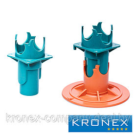 Вставка для фиксатора на сыпучие грунты KRONEX 40/45 мм., арм. 4-28 мм. (упак.40 шт)