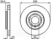 Тормозной диск Bosch 0986478853