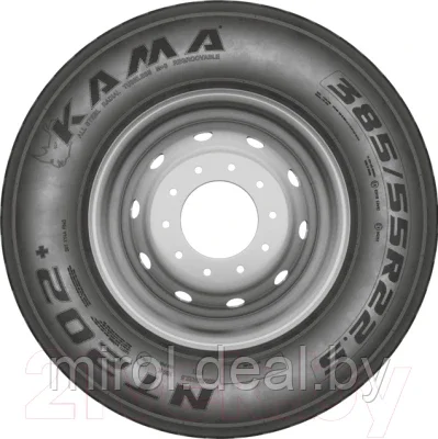 Грузовая шина KAMA NT 202+ 385/55R22.5 160K M+S Прицепная - фото 3 - id-p222690188