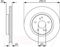 Тормозной диск Bosch 0986479559