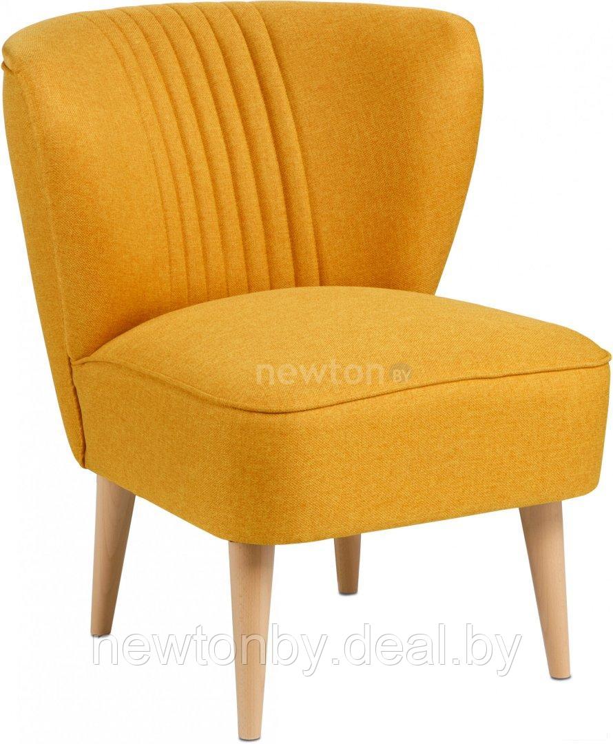 Интерьерное кресло Mio Tesoro Унельма (Twist 10 Yellow-Orange) - фото 1 - id-p222695437