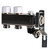 Коллектор Rommer с клапаном вып. воздуха и сливом, 10 выходов, фото 5