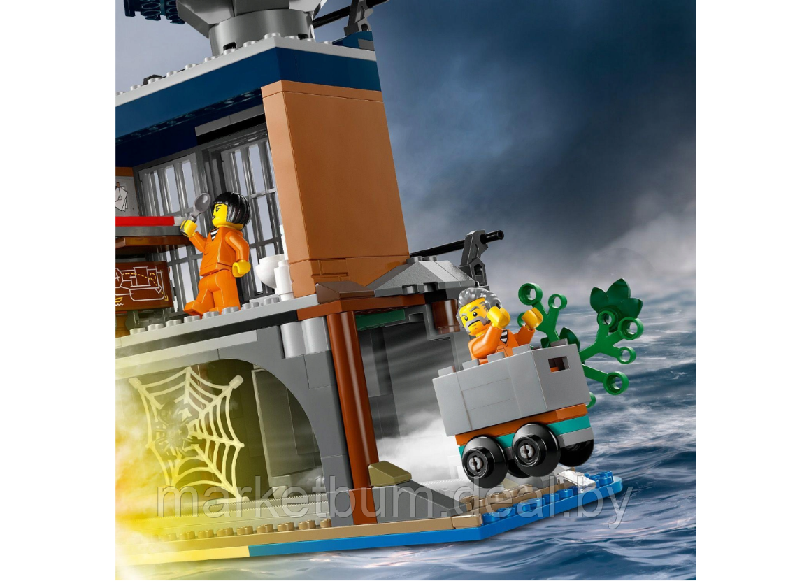 Конструктор LEGO City 60419, Остров-тюрьма - фото 7 - id-p222700558
