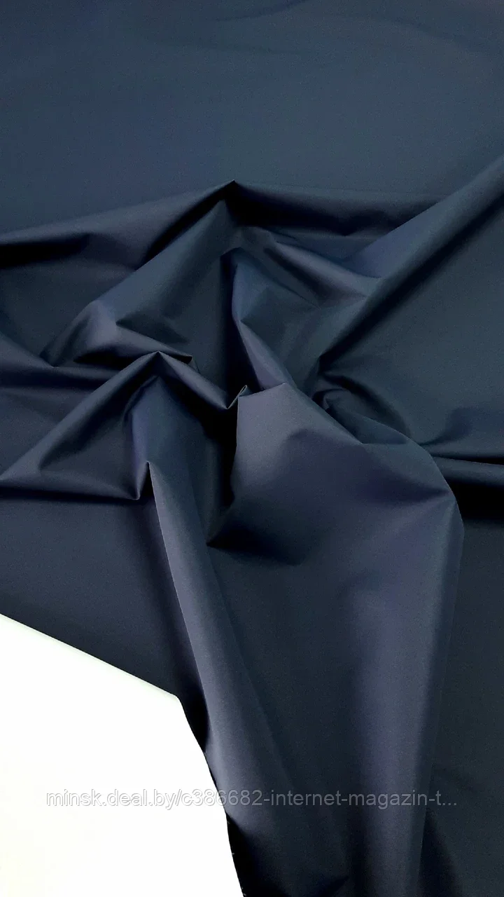 Ткань курточная Мембрана Темно- синий WR, TRU 10000/10000