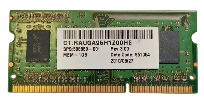 Оперативная память SO-DDR3 1GB Micron